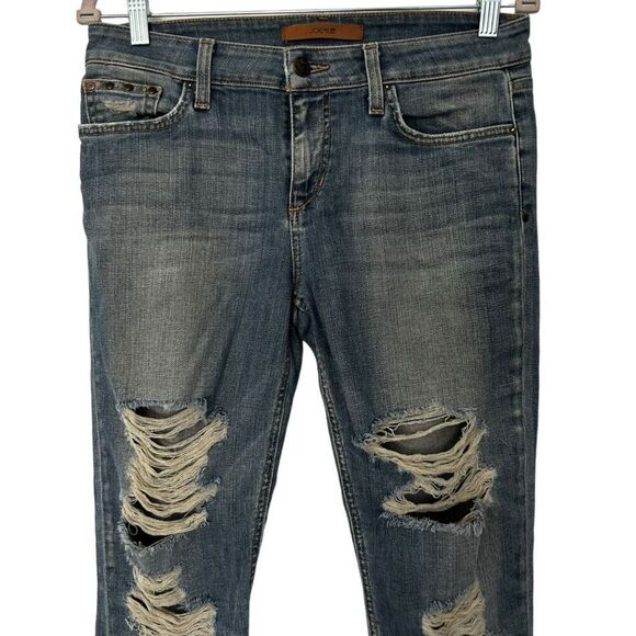Joe's The Markie Crop Collector's Edition Women's Size 29 Distressed Light Wash - Picture 3 of 16